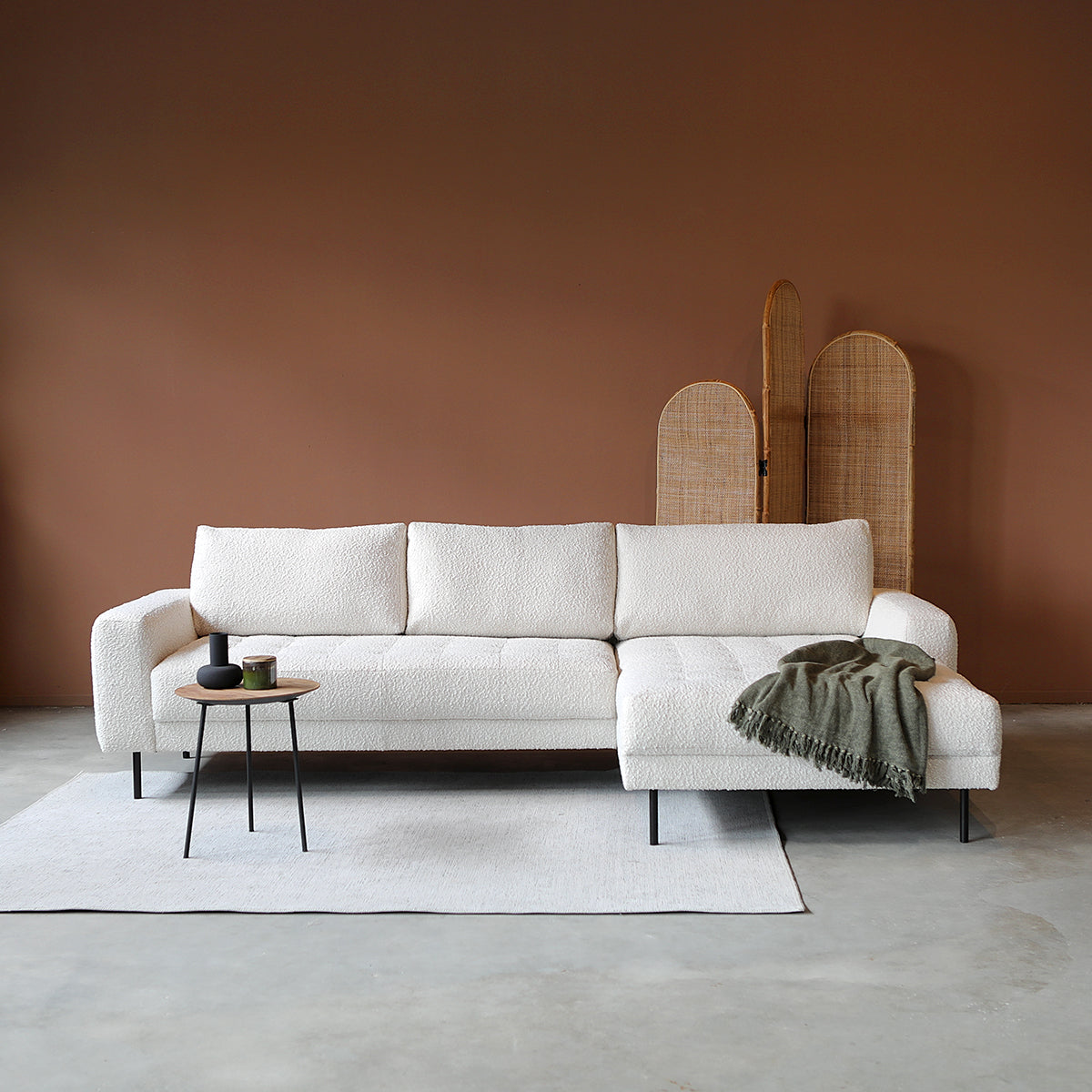PEPP interiors OREO met chaise longue rechts - Legend 2 Natural